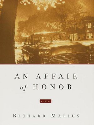 cover image of An Affair of Honor